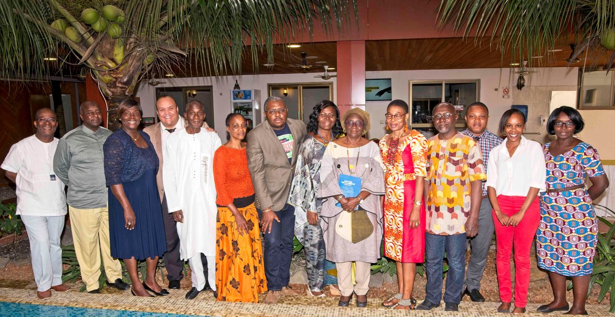 Family Photo of the NGOs Forum Sub-Regional Focal Points